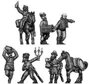 Cossacks looting (28mm)