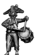 French drummer  Bicorne, ragged campaign uniform (28mm)