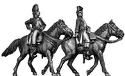 French officer Mounted (28mm)