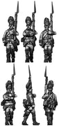 Austrian Grenadier, march-attack, bearskin (28mm)