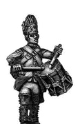 Austrian Grenadier drummer, marching, bearskin  (28mm)