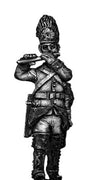 Austrian Grenadier fifer, marching, bearskin (28mm)