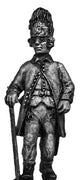 Hungarian Grenadier officer, marching, bearskin (28mm)