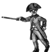 Hungarian Infantry/Grenz officer in action pose in bicorne (28mm)