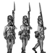 Grenzer in kasket hat march-attack (28mm)