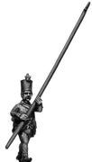 Grenzer standard bearer in klobuk shako (28mm)