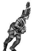 Jager hornist in kasket hat (28mm)