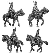 Chevauxleger, at rest, in casquet hat (28mm)