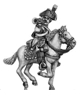Kurassier trumpeter charging (28mm)