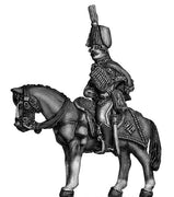 Hussar officer at rest (28mm)