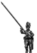 Light Infantry standard bearer c1791-94, casque helmet, long tail (28mm)