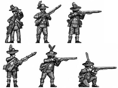 Tyrolean with firearm round hat (28mm)