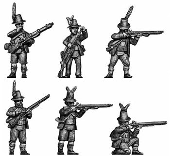  Tyrolean with firearm tall hat (28mm)