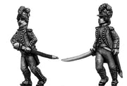 Light Infantry officer c1793-96, casque helmet, none regulation (28mm)
