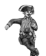 Piedmontese Artillery Officer smoking pipe (28mm)