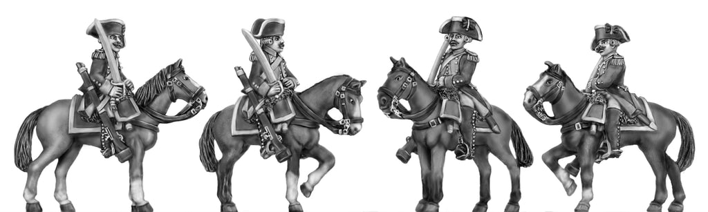 Dragoons at rest (28mm)