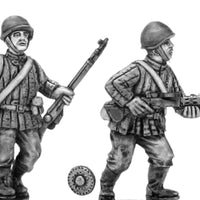 Soviet infantry LMG team in helmet (28mm)