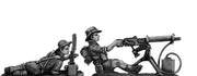 Australian Vickers HMG team, slouch hat (28mm)