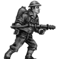 Australian infantry with flamethrower, helmet (28mm)