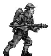 Australian infantry with flamethrower, helmet (28mm)