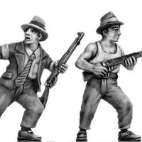Home Guard/Ex-diggers with Rifles (28mm)