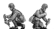 Chinese rifleman with grenade discharger in German Helmet (28mm)