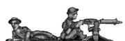 Australian Vickers machine gun and crew in helmet (20mm)