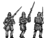 French Infantry in kepi, advancing (18mm)