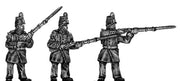 French Infantry in shako firind and loading (18mm)