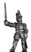 French Infantry Officer in shako (18mm)