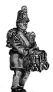 French Infantry Drummer in shako (18mm)