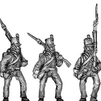 British Line Infantry, marching (18mm)
