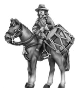 Mounted Dragoon drummer (18mm)