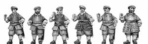 Scots Pike upright, armoured (18mm)