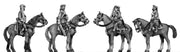 Scots Horse in bonnet w/sword at rest (18mm)