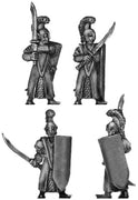 Elf with sword (18mm)