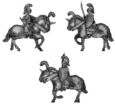 Elf cavalry with sword (18mm)