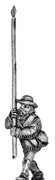 Texas Ranger Standard Bearer, dismounted (18mm)