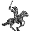 Men of Grandeur officer mounted with sword (18mm)
