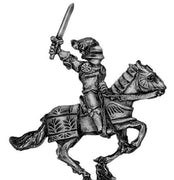 Men of Grandeur officer mounted with sword (18mm)