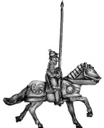 Men of Grandeur standard bearer mounted (18mm)