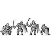 Man-Orc light infantry with sword (18mm)