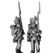 Center company, marching, shako cords, plume (18mm)