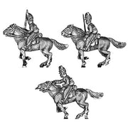 Scots Grey, in bearskin, charging (18mm)