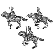 Scots Grey, in covered bearskin, charging (18mm)