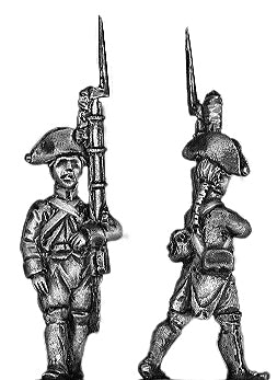 Schützen/Sharpshooters, marching (18mm)