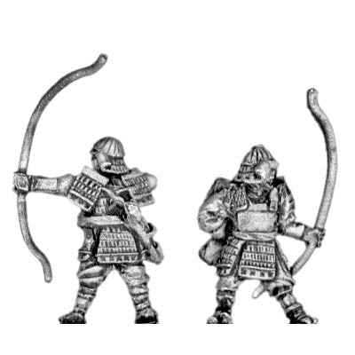 Samurai in heavy armour with bow (15mm)