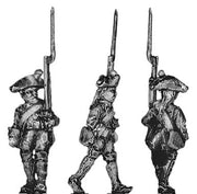 Prussian Musketeer, marching (18mm)