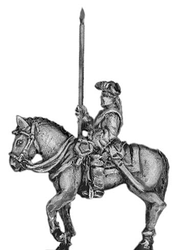 Prussian Dragoon standard bearer (18mm)