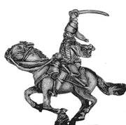 Prussian Hussar officer, in Mirliton (18mm)